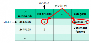 SPLN1 - Variable - individus - Modalités